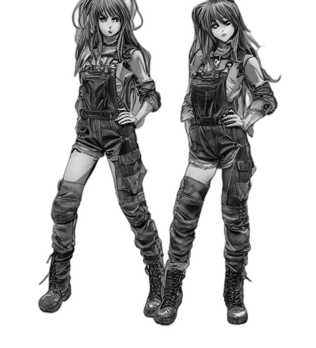 concept art, comic book art, cartoon, fantasy art transparent PNG cut-out