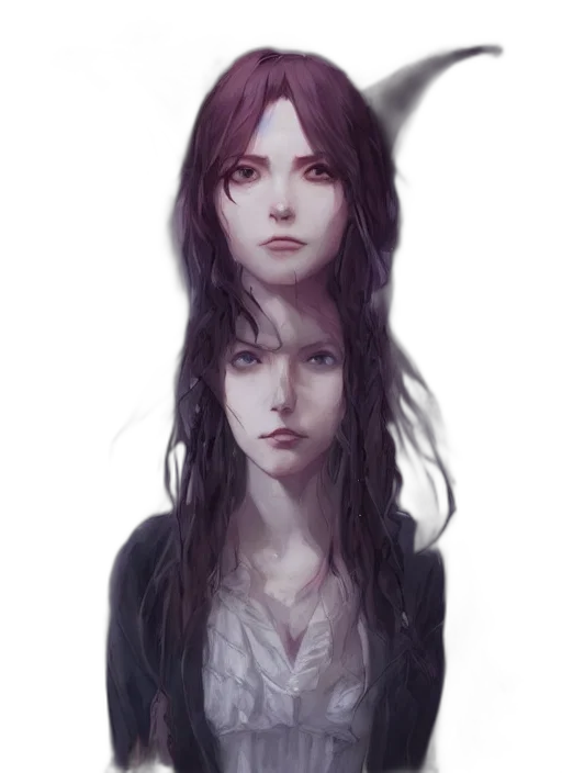 face, mask, creature, staff transparent PNG cut-out