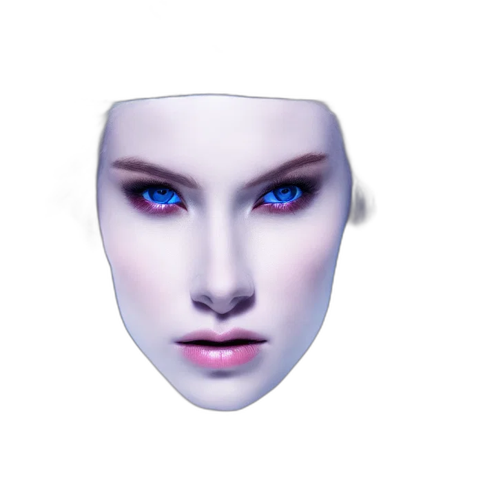 face, mask, jewelry, robot transparent PNG cut-out