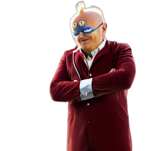 jacket, mask, robot, staff transparent PNG cut-out
