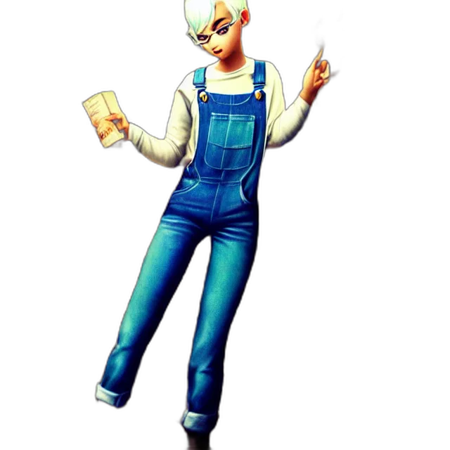staff, robot, jacket, concept art transparent PNG cut-out