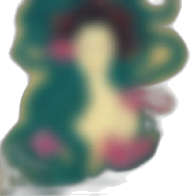 flower, face, hair, bottle transparent PNG cut-out