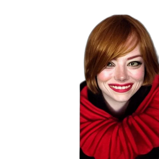 jacket, face, staff, hair transparent PNG cut-out