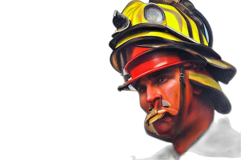 face, staff, mask, photorealistic transparent PNG cut-out