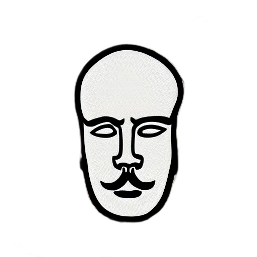 mask, face, staff, robot transparent PNG cut-out