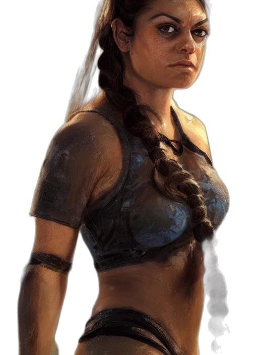 staff, face, dragon, dress transparent PNG cut-out