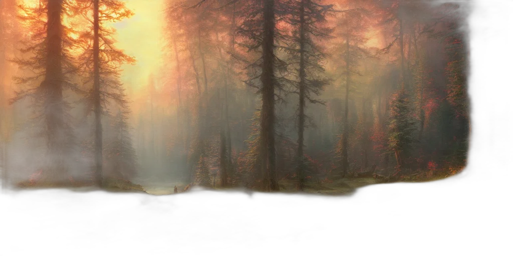 tree, sword, dragon, photorealistic transparent PNG cut-out