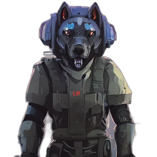 mask, animal, creature, robot transparent PNG cut-out