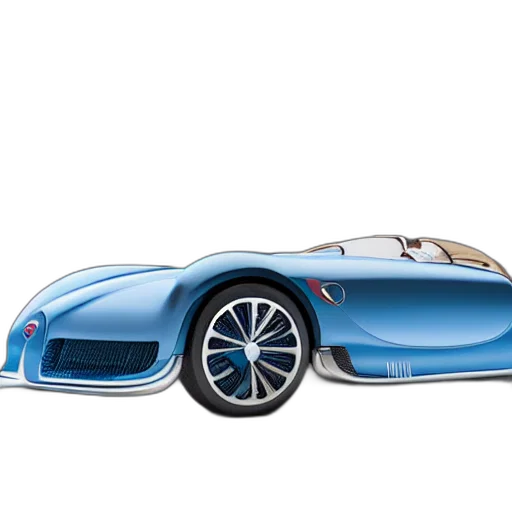 car, 3d render, concept art, photorealistic transparent PNG cut-out
