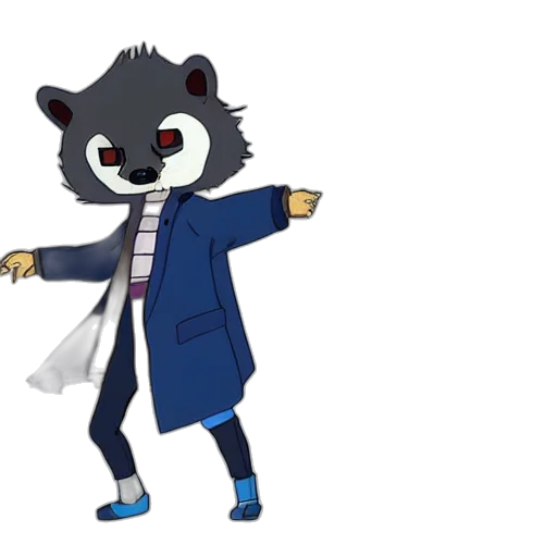 jacket, staff, concept art, cartoon transparent PNG cut-out