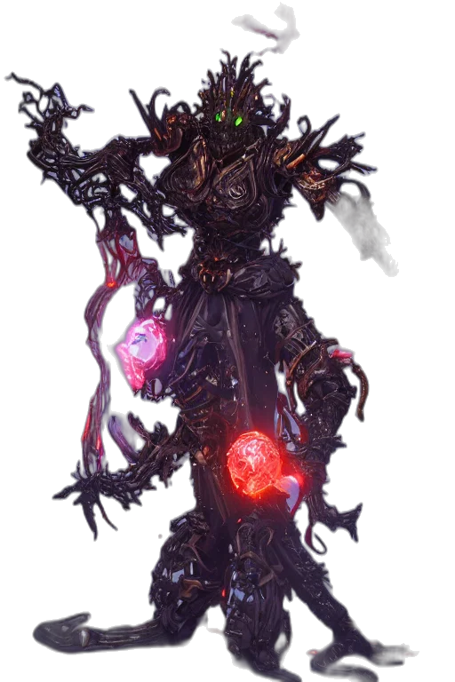 staff, robot, creature, weapon transparent PNG cut-out