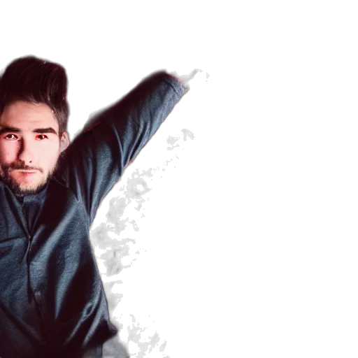 jacket, dragon, creature, hair transparent PNG cut-out
