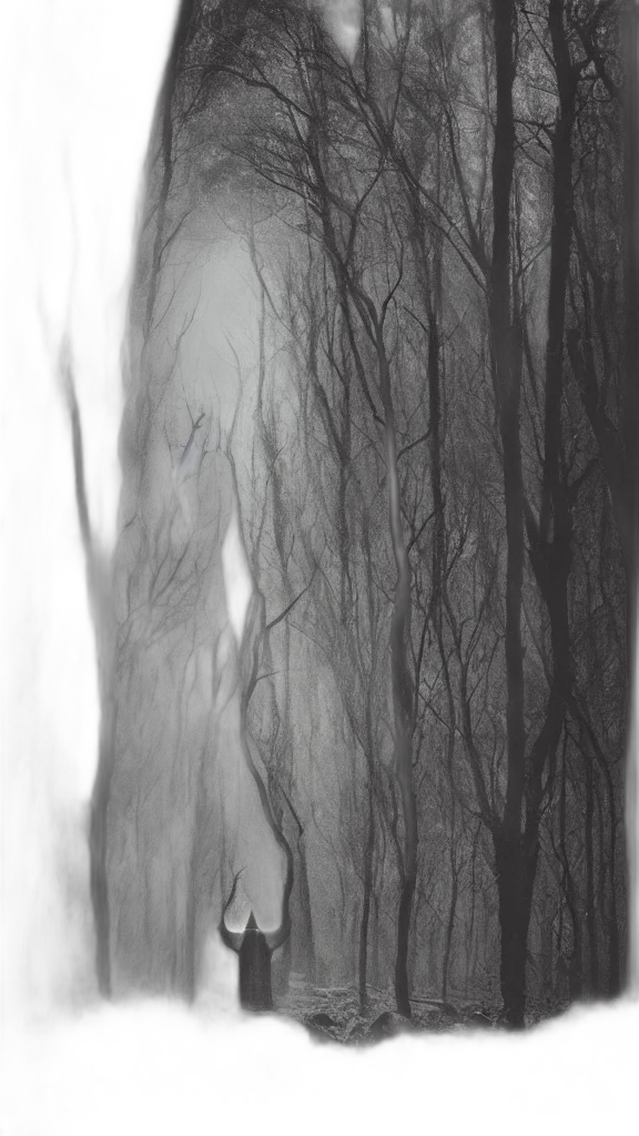 dress, tree, creature, mask transparent PNG cut-out
