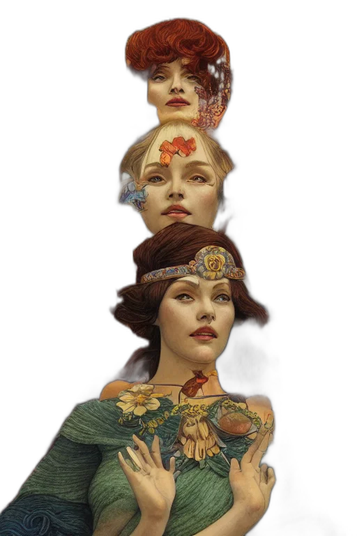 crown, hat, jewelry, face transparent PNG cut-out