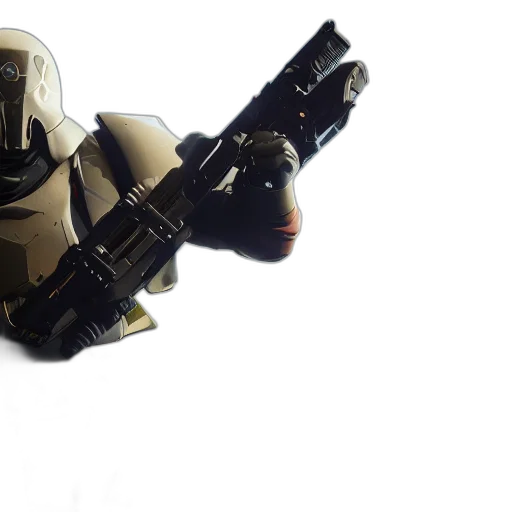 weapon, robot, sword, mask transparent PNG cut-out