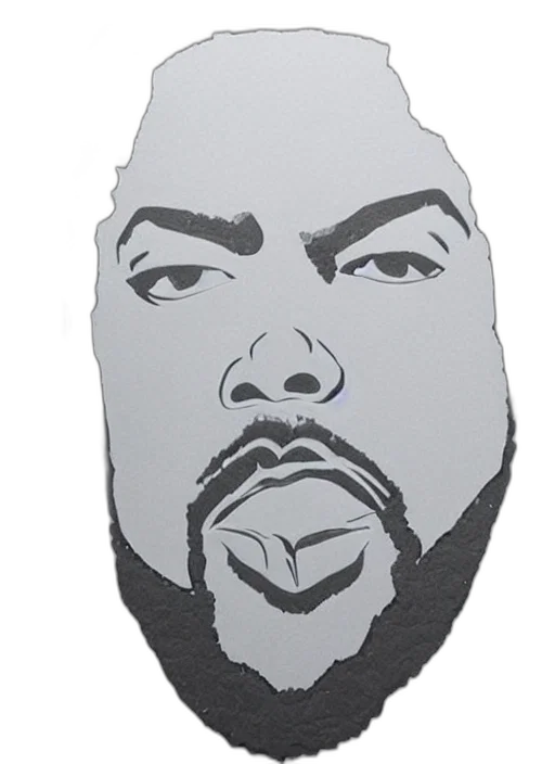 face, mask, jacket, crown transparent PNG cut-out