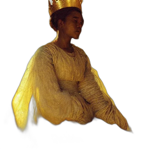 crown, staff, mask, hat transparent PNG cut-out
