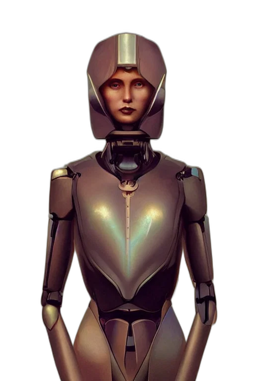 robot, staff, jewelry, jacket transparent PNG cut-out