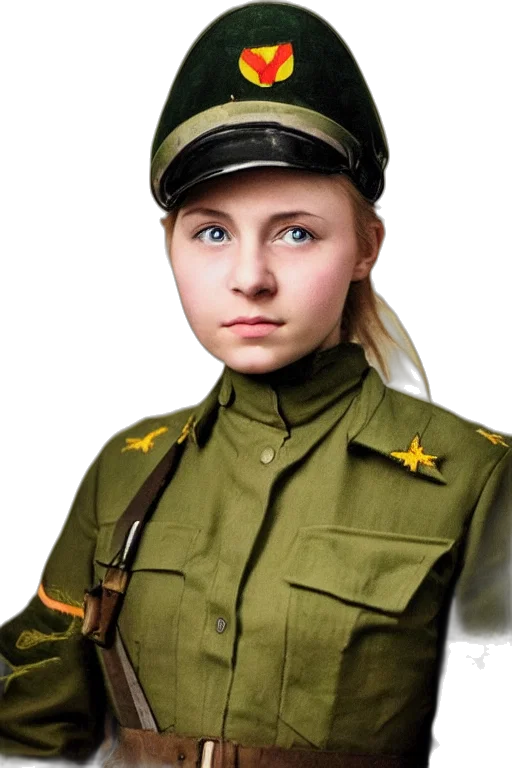 staff, hat, jacket, face transparent PNG cut-out