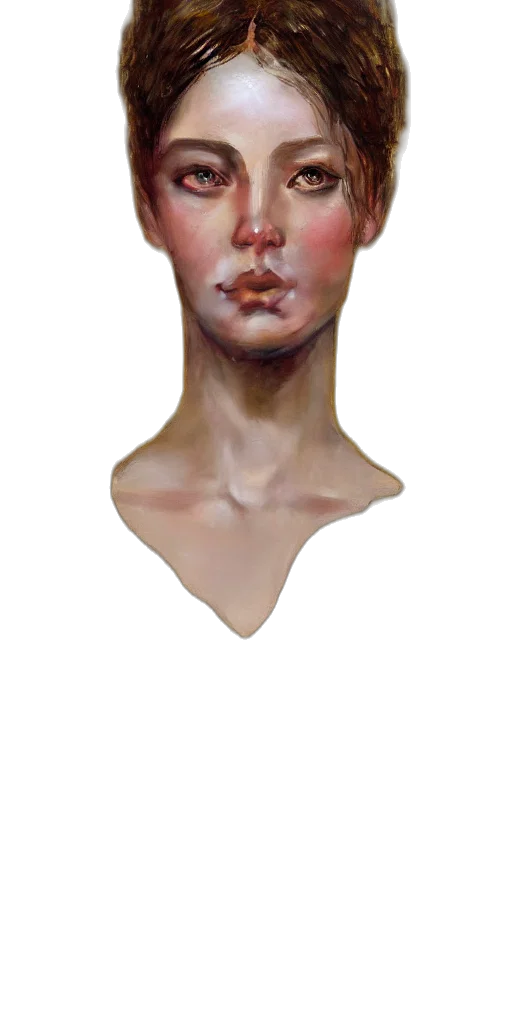 face, mask, crown, staff transparent PNG cut-out
