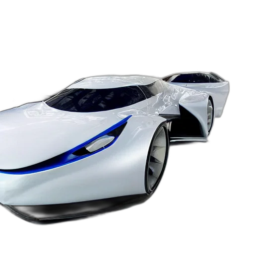 car, robot, 3d render, concept art transparent PNG cut-out