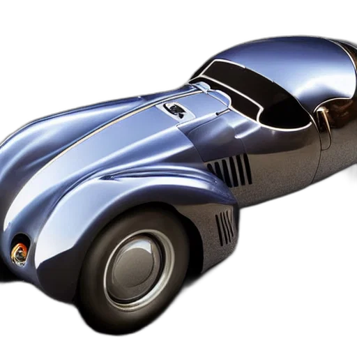 car, 3d render, concept art, photorealistic transparent PNG cut-out