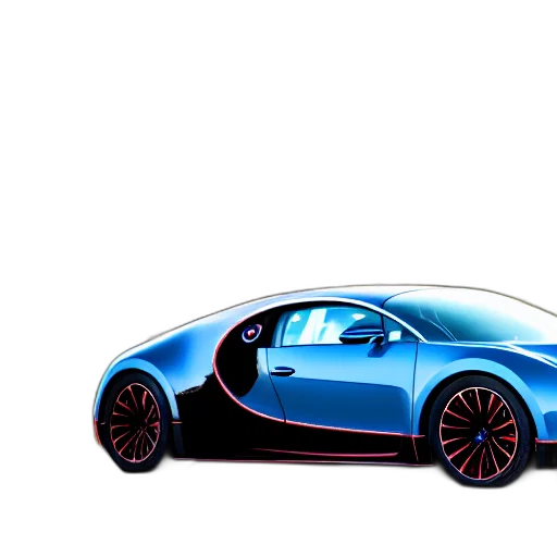 car, concept art, 3d render, photorealistic transparent PNG cut-out
