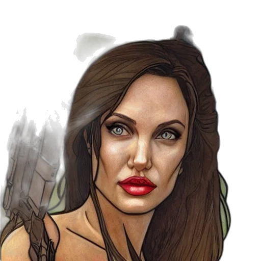 face, photorealistic, fantasy art, comic book art transparent PNG cut-out