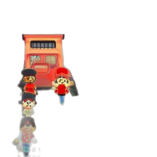 staff, robot, car, pixel art transparent PNG cut-out