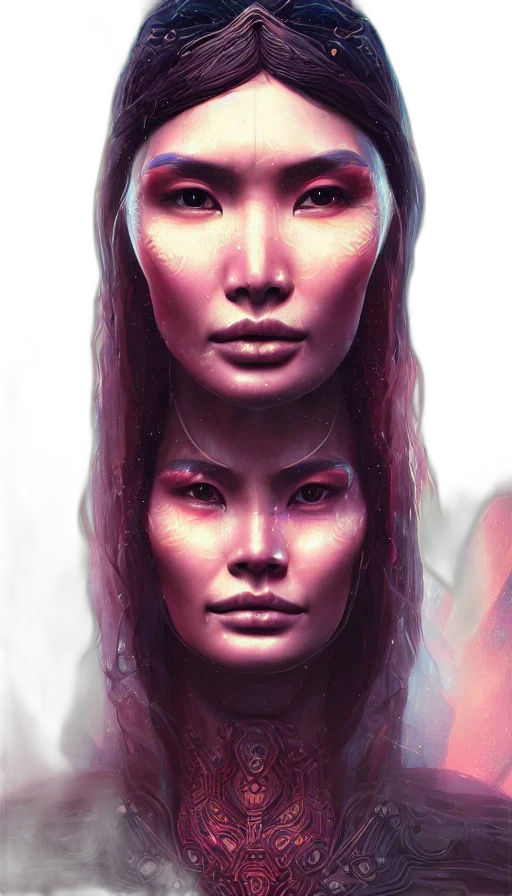 face, mask, photorealistic, fantasy art transparent PNG cut-out
