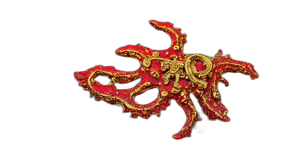mask, jewelry, crown, dragon transparent PNG cut-out
