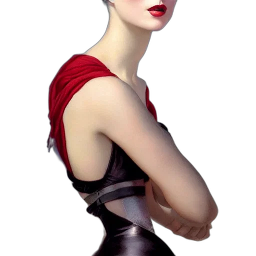 dress, staff, jewelry, crown transparent PNG cut-out
