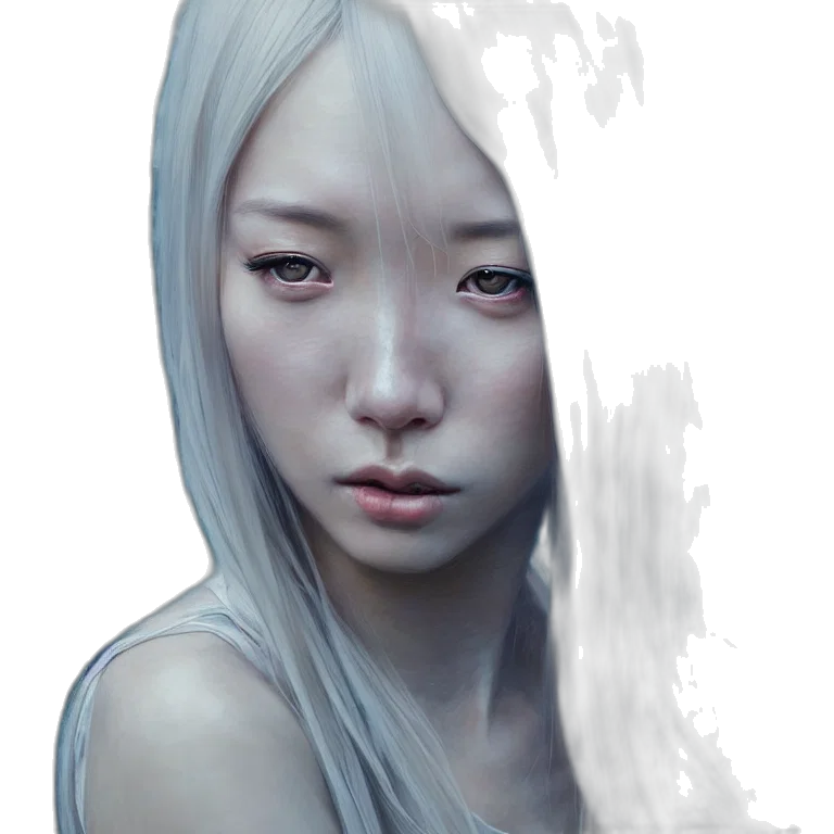 face, mask, creature, robot transparent PNG cut-out
