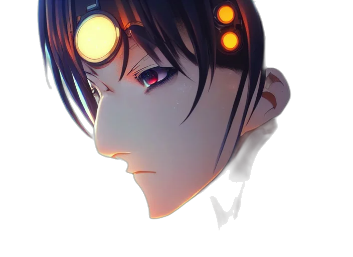 mask, face, robot, crown transparent PNG cut-out