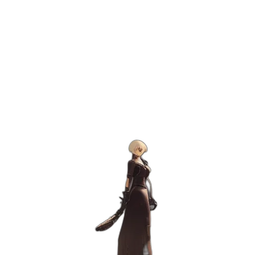 dress, staff, sword, weapon transparent PNG cut-out