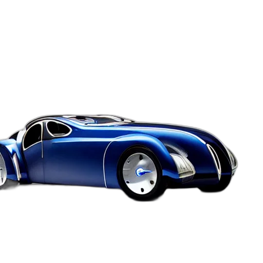 car, 3d render, concept art, photorealistic transparent PNG cut-out