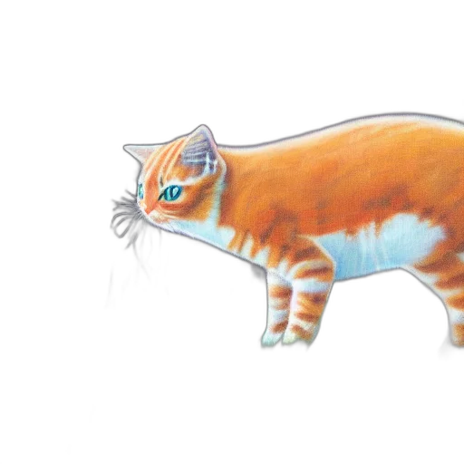 animal, creature, concept art, watercolor transparent PNG cut-out