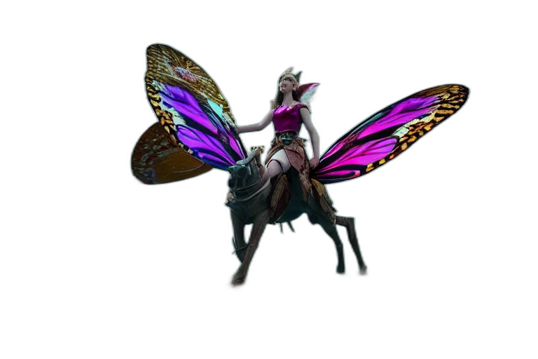 animal, creature, dragon, staff transparent PNG cut-out