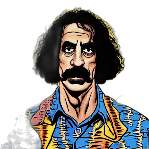 face, jacket, cartoon, comic book art transparent PNG cut-out