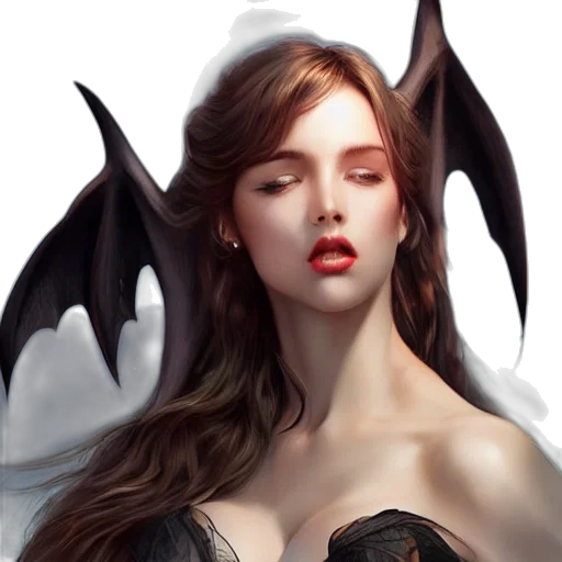 dragon, face, fantasy art, photorealistic transparent PNG cut-out