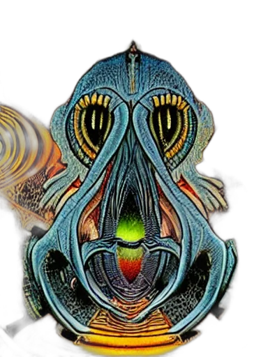 mask, creature, face, jewelry transparent PNG cut-out