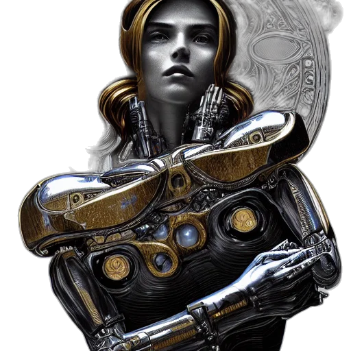 robot, jewelry, face, mask transparent PNG cut-out