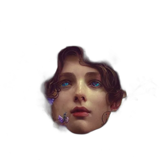 face, mask, crown, robot transparent PNG cut-out