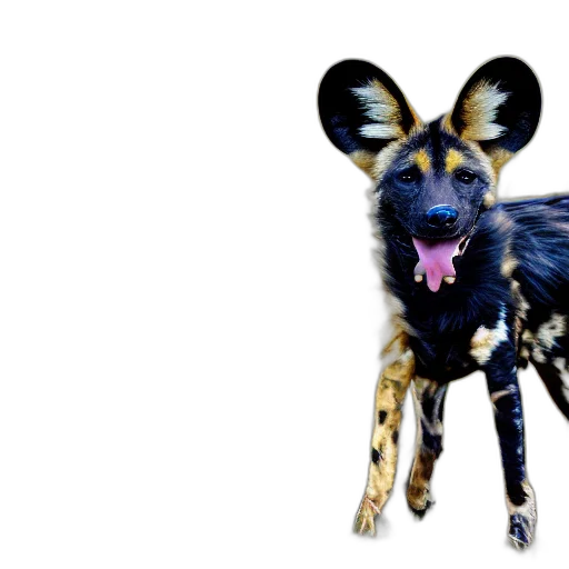 animal, creature, mask, 3d render transparent PNG cut-out