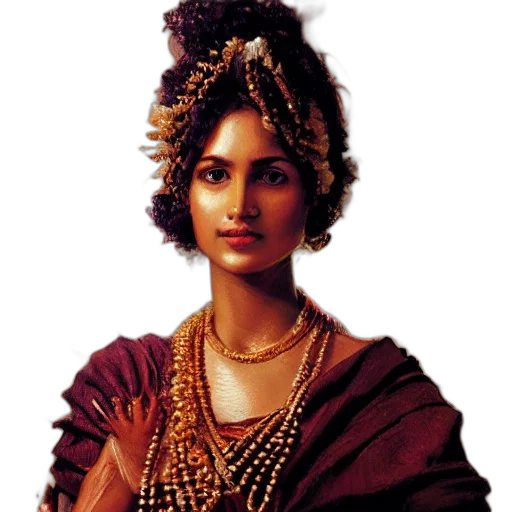 jewelry, crown, staff, face transparent PNG cut-out