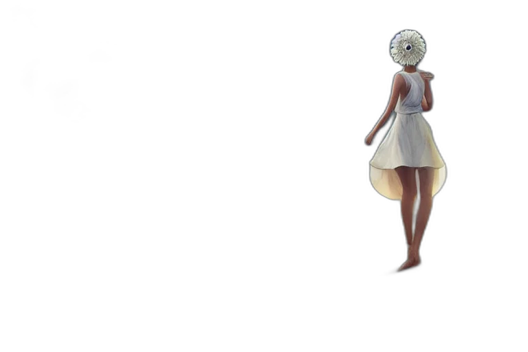 dress, mask, robot, umbrella transparent PNG cut-out