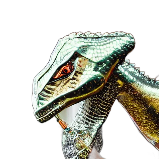 dragon, animal, creature, jewelry transparent PNG cut-out