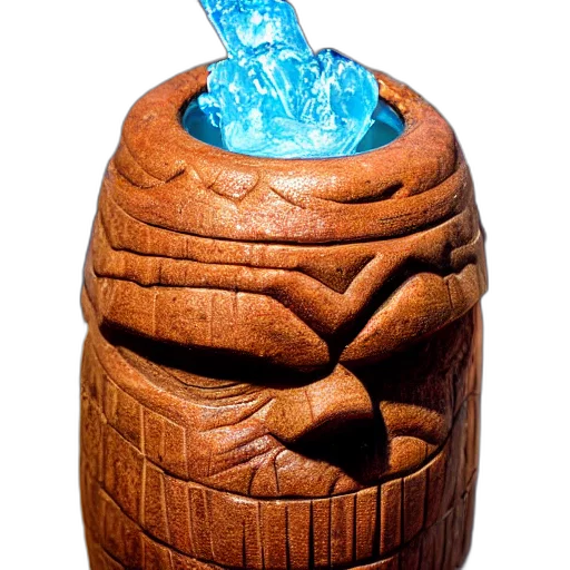 bottle, mask, crown, robot transparent PNG cut-out