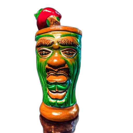 bottle, mask, face, crown transparent PNG cut-out