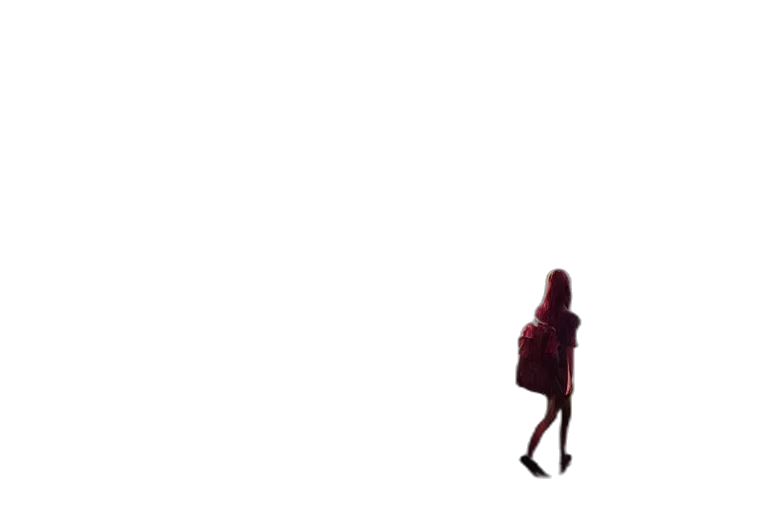 dress, jacket, umbrella, creature transparent PNG cut-out